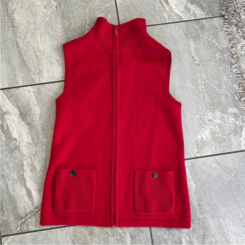 EUC Vintage Chicos Wool Sweater Vest